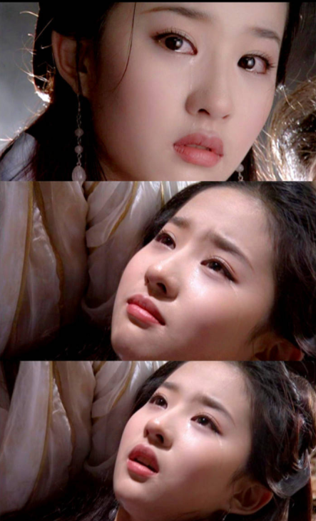 《天龙八部》中饰演的王语嫣,在影视中刘亦菲叫神仙姐姐