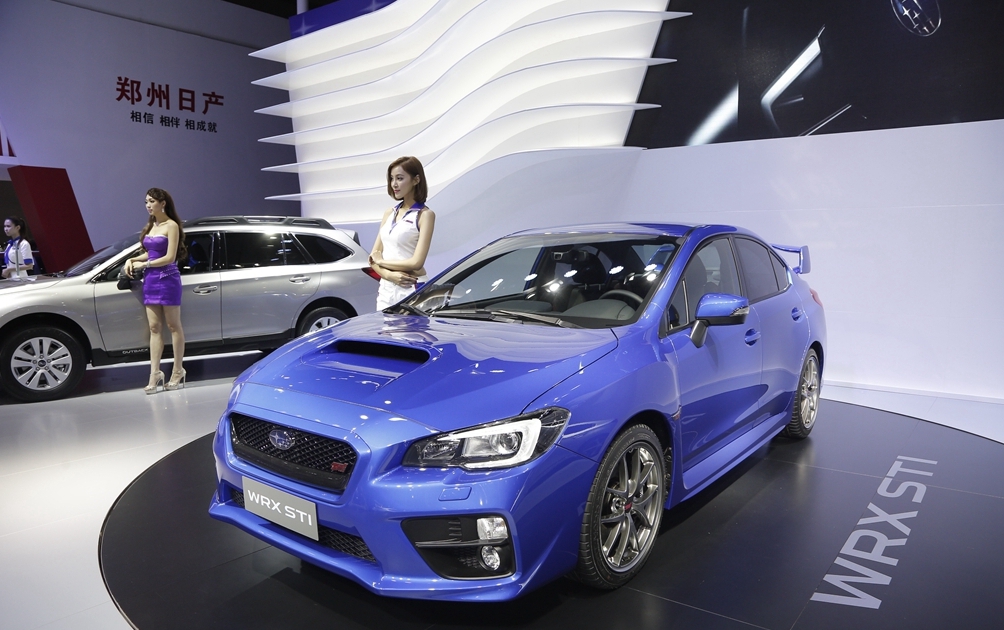 这款翼豹wrx sti,外观非常的炫酷,你会喜欢吗?