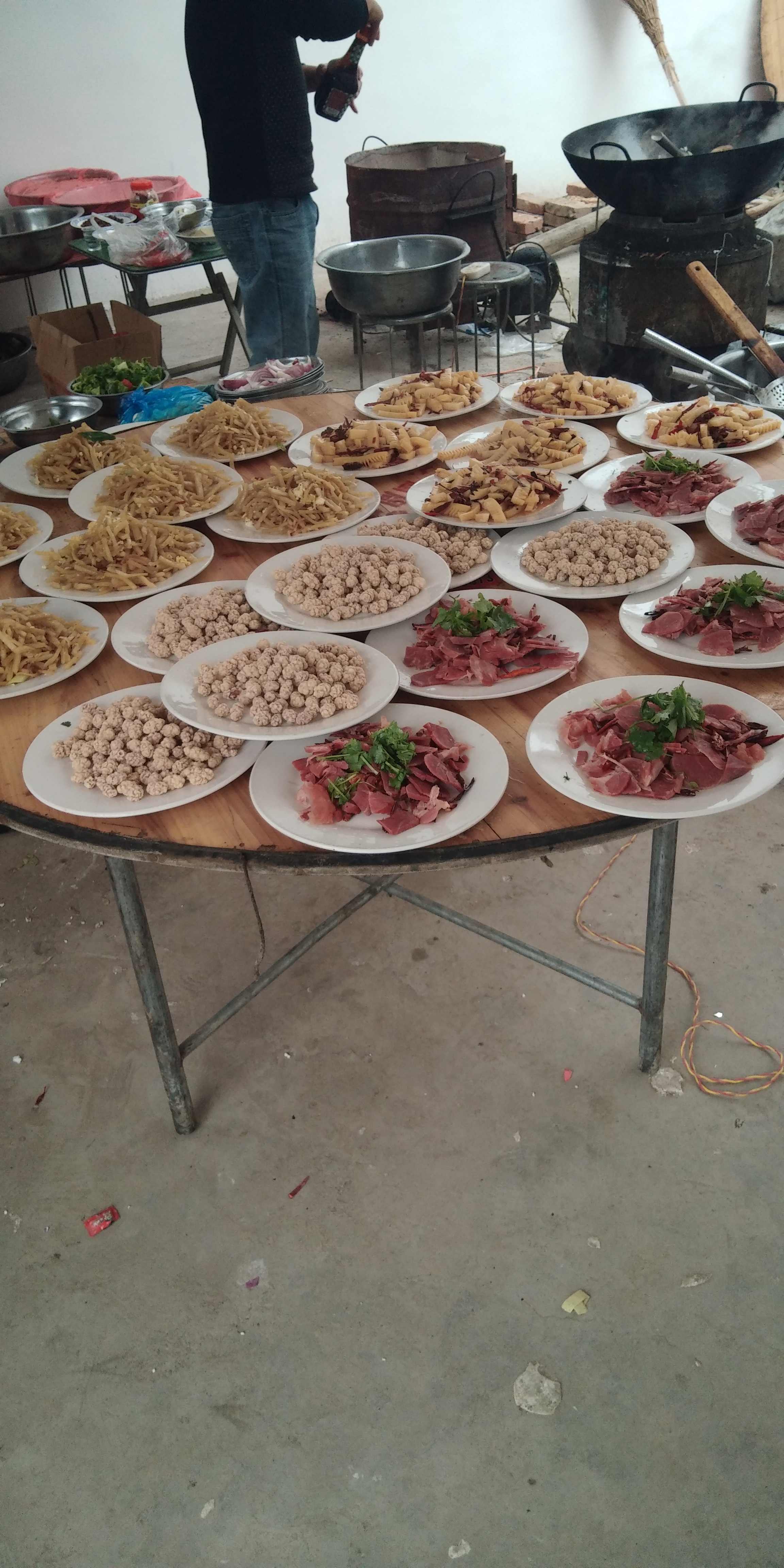 民间生活之吃大桌