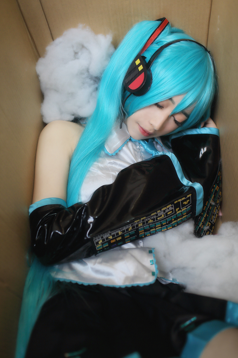 国人coser:北北miya扮演的初音未来