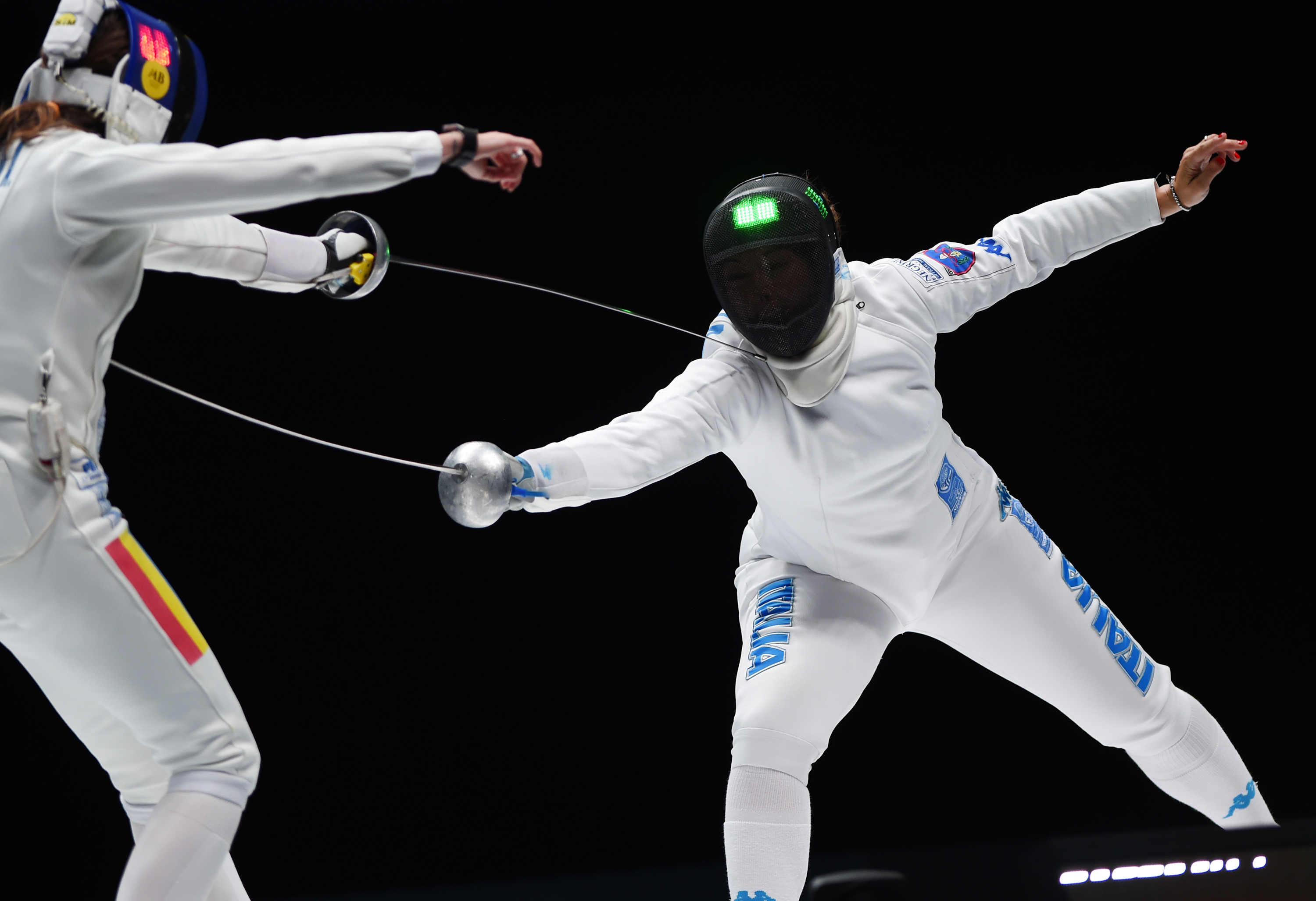 击剑——世界击剑锦标赛:意大利选手纳瓦利亚夺冠(6)