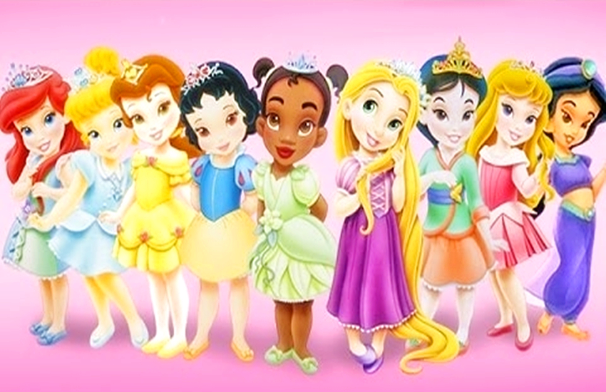 你见过她们小时候的样子吗?迪士尼公主回到童年变成了小孩子!