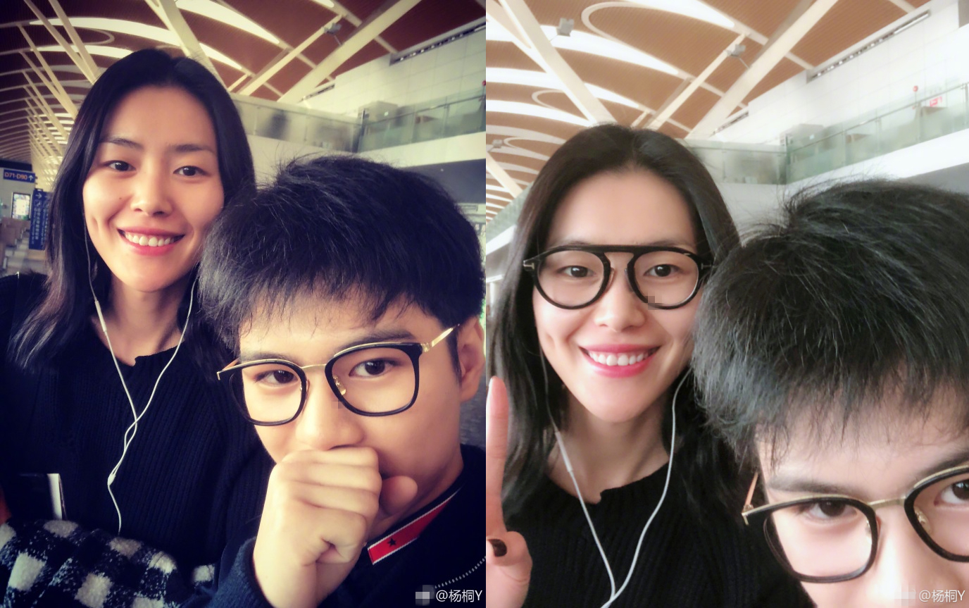 《变形计》杨桐晒和刘雯合照,大表姐这笑容真的很暖心