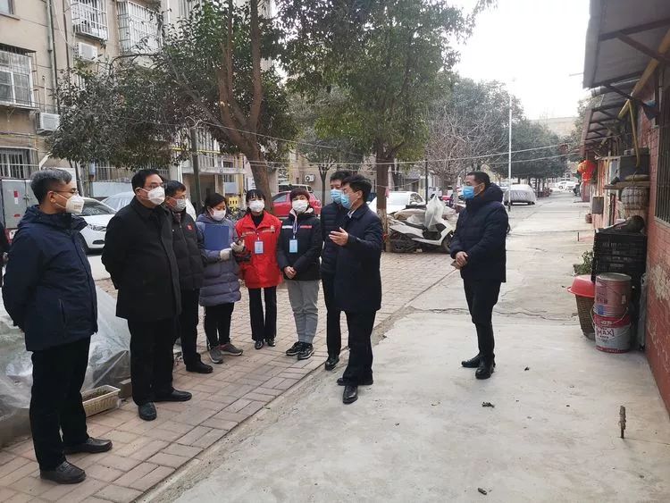 副市长孙永振到华龙区检查新型肺炎疫情防控工作