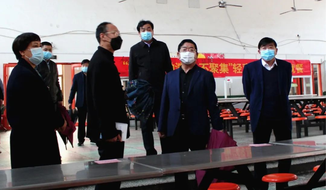 河北省教育厅督导宁晋中学复学准备工作