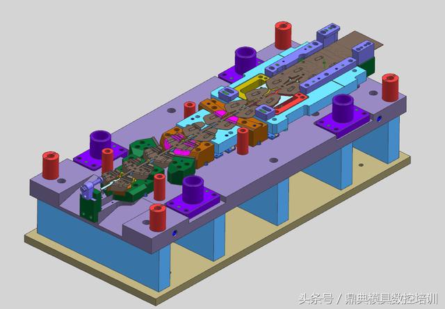 鼎典教育最新ug五金汽车冲压模具设计培训-五金模具设计学习教程