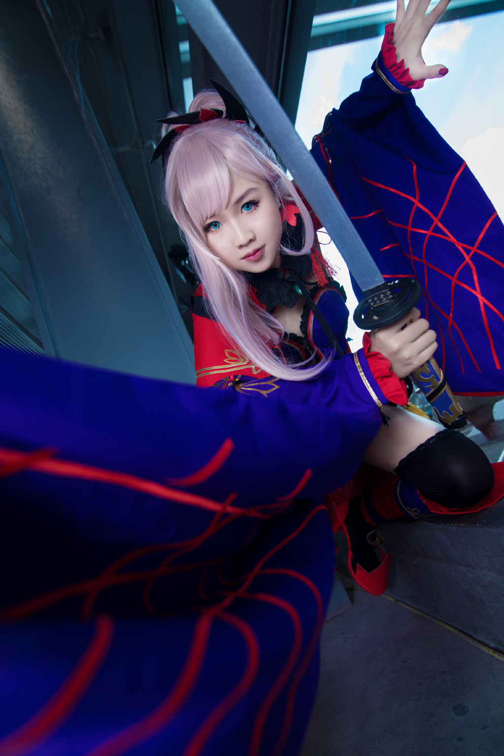 fgo武藏cos:吾剑,尚未臻至于"空",吾之心法,已是如意自在