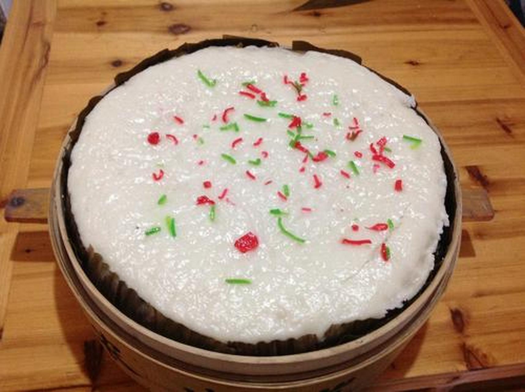 遇见美好##遇见好滋味#龙游发糕:龙游发糕,是一道由大米,肥猪肉等