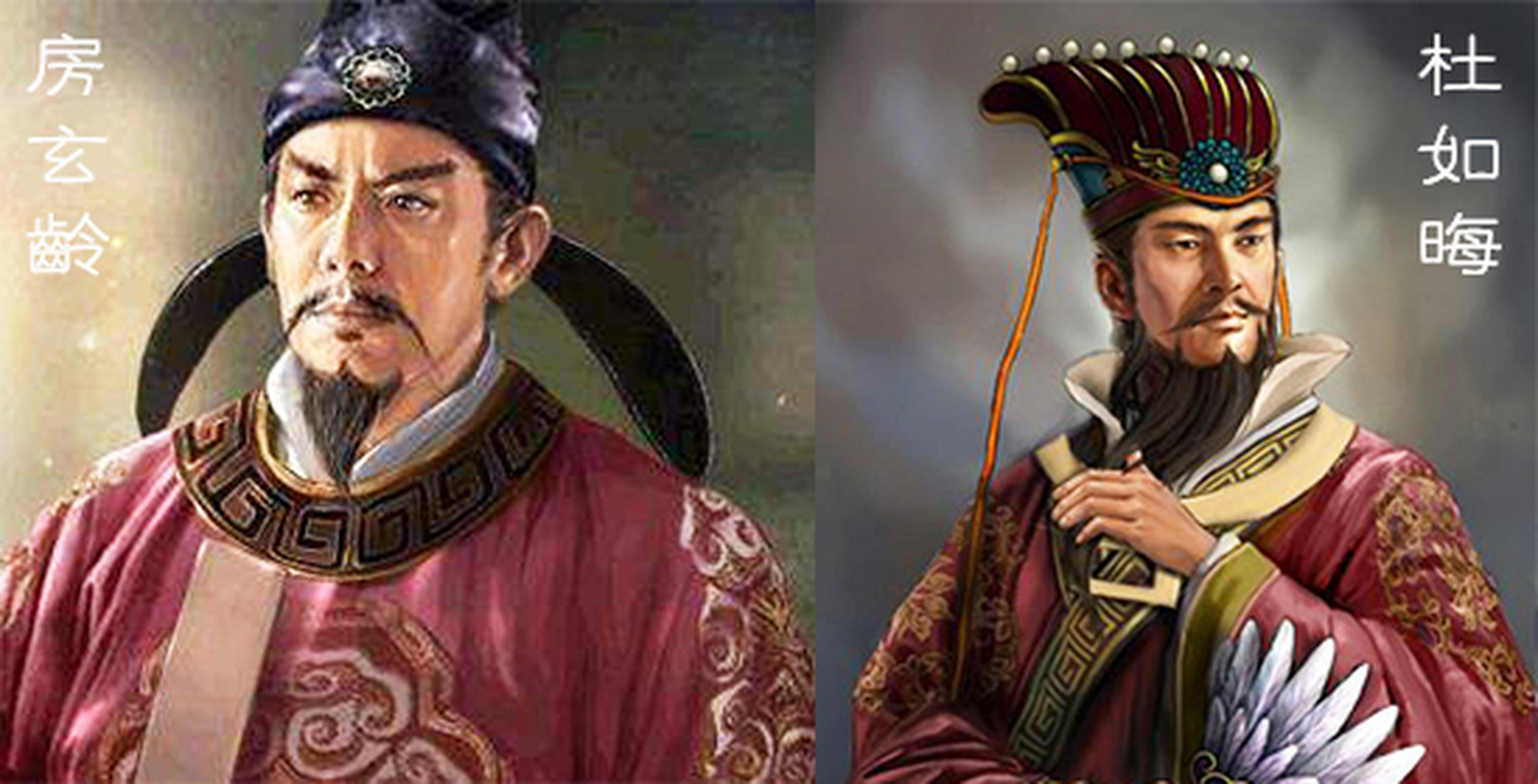 【李世民用一半瓜凭吊功臣杜如晦】 唐太宗李世民在称帝之前,秦王帐下