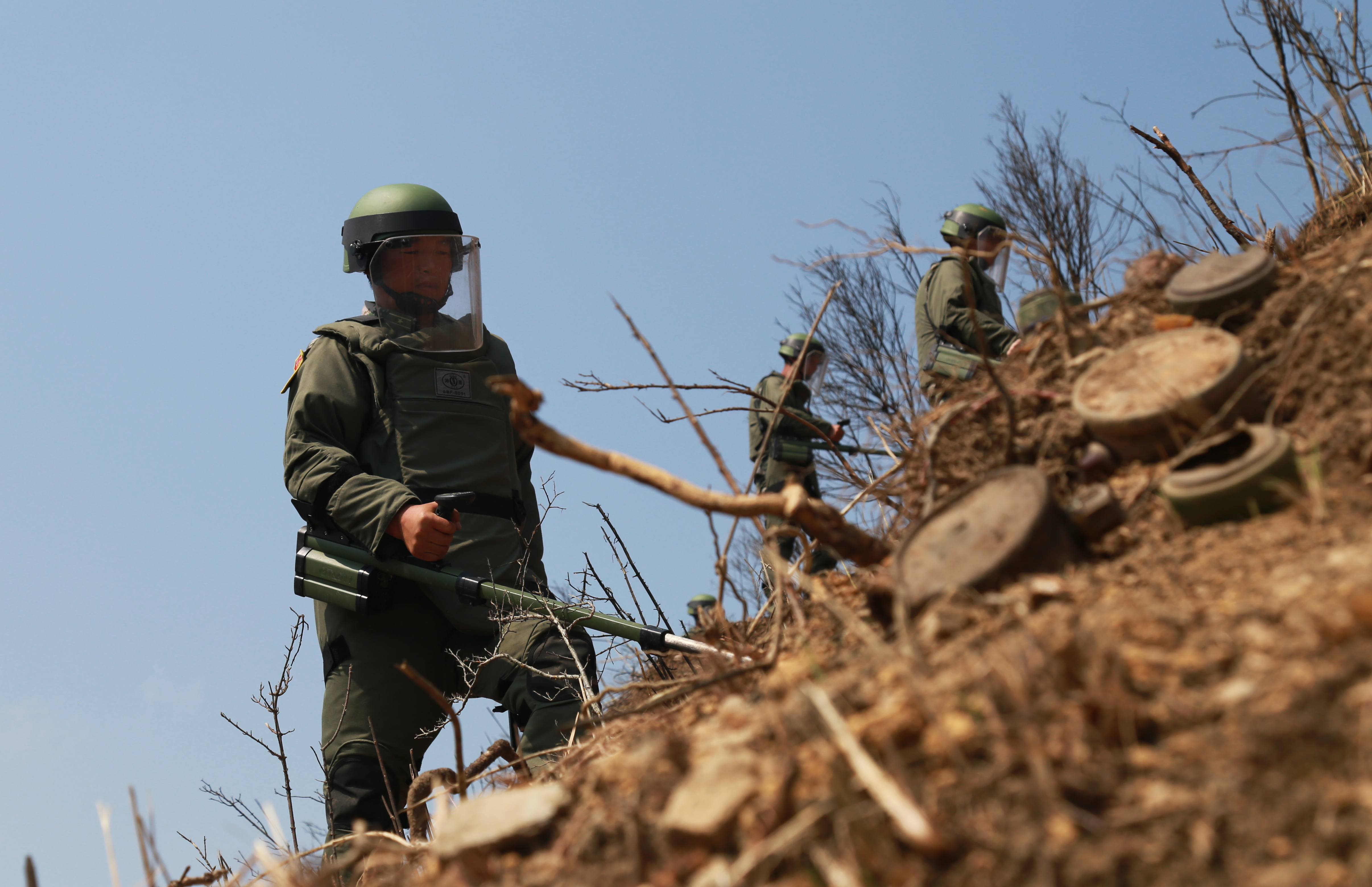 和平年代,离死神最近的人——南部战区陆军云南扫雷大队边境扫雷排爆