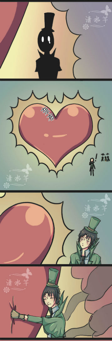 第五人格漫画:奈布融化了杰克的心