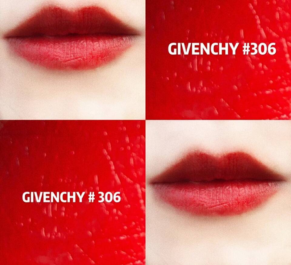 女生节口红备选:纪梵希306经典番茄,331复古酒红,黄皮最爱!
