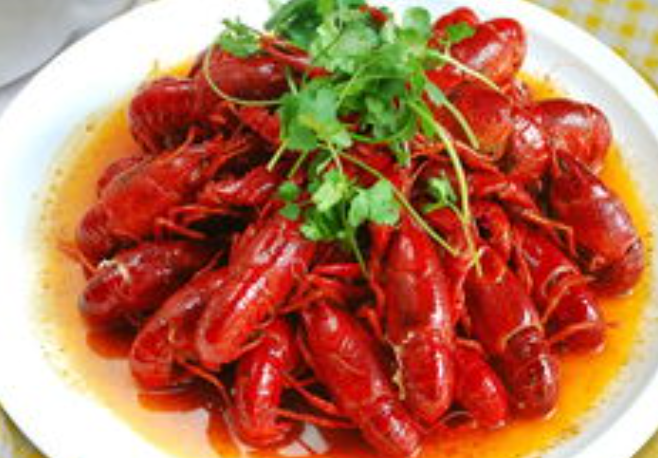 一组美食的图片:麻辣小龙虾,你喜欢吃吗?