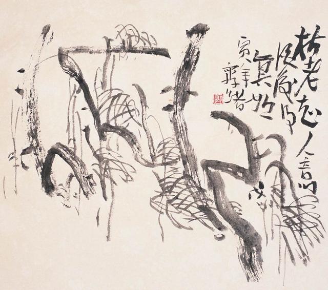 郭子绪花鸟作品