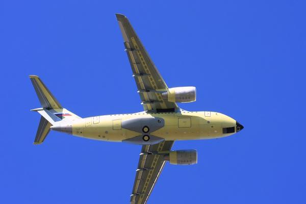 俄罗斯最后一架安-148运输机起飞