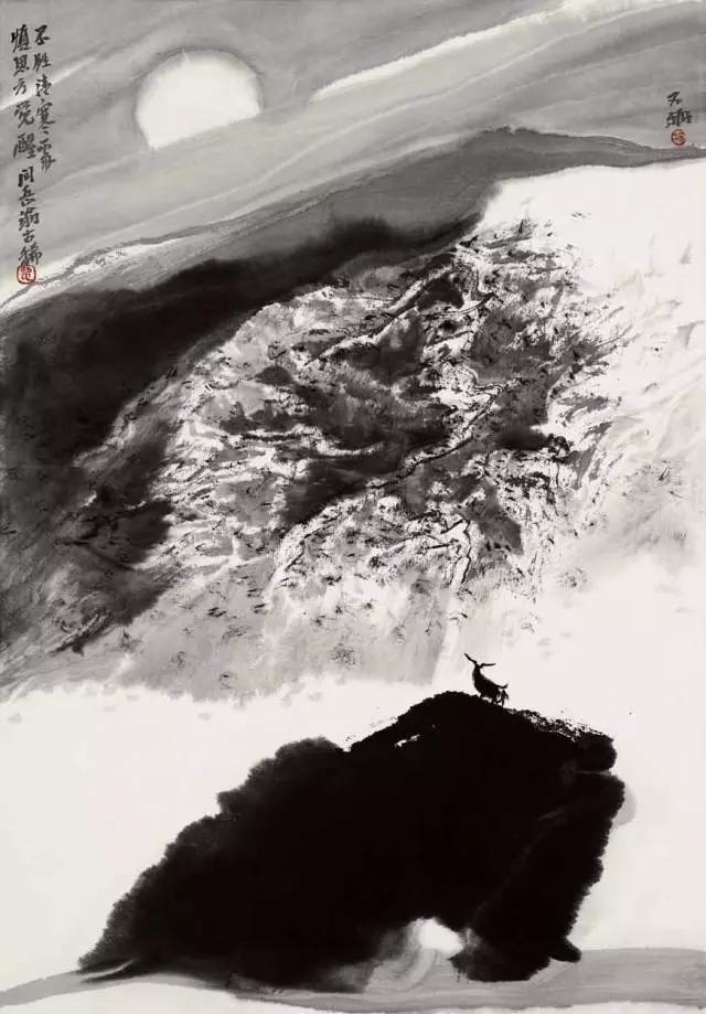 当代山水画旗手 中央美院贾又福老师最新高清小品欣赏