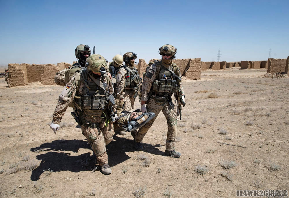 图说:驻阿富汗德军搜救演习 训练有素远比装备精良更加重要