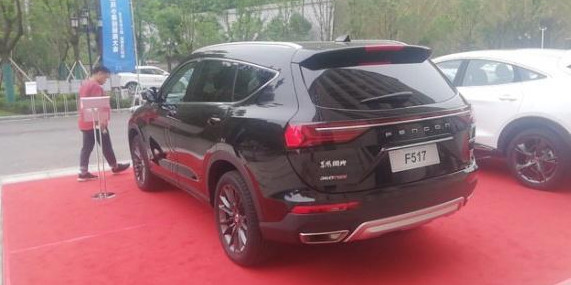 首台东风风光f517到店,比汉兰达大一圈,车友:不火算我输!