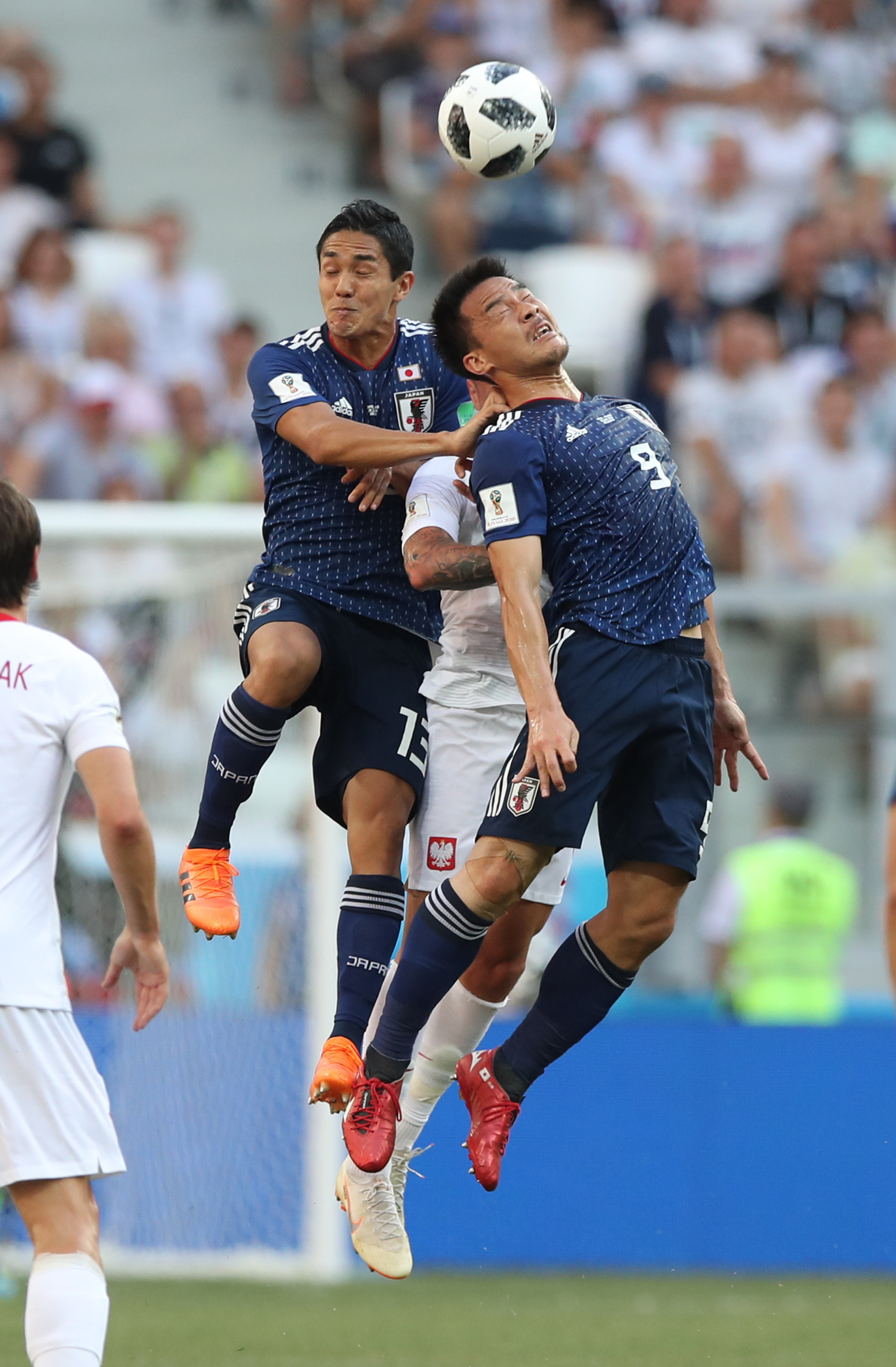 足球——h组:日本队对阵波兰队(14)