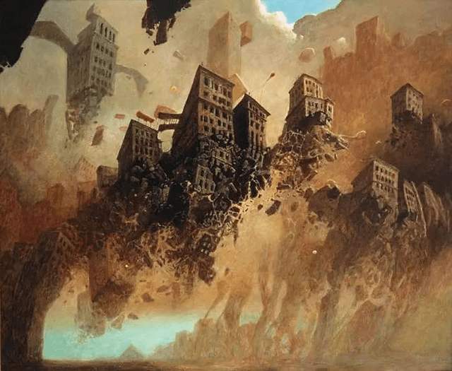 画家昏迷3个月,醒后画出梦中的世界,网友:足以颠覆你的眼球