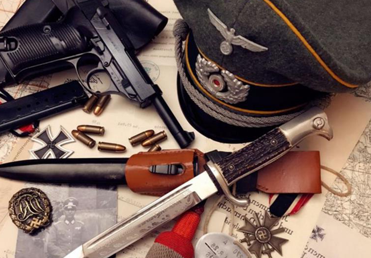 它是二战德国空军士官军刀,华丽漂亮,你看完心动了吗?