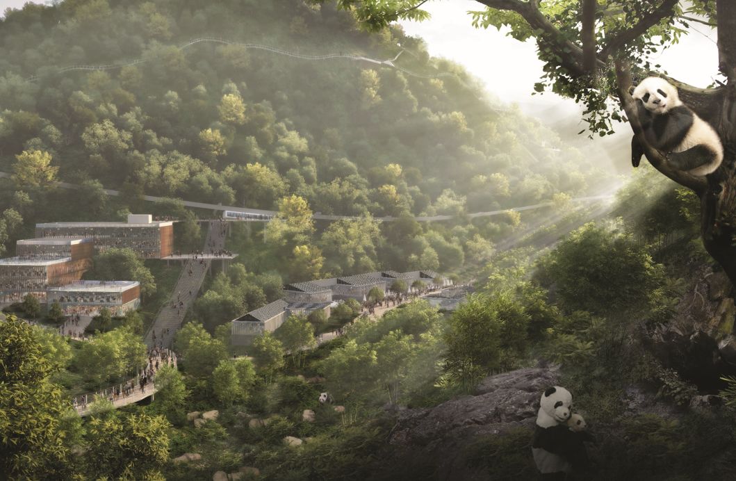 全世界最萌公园"熊猫星球"成都开工!点位细节了解一下