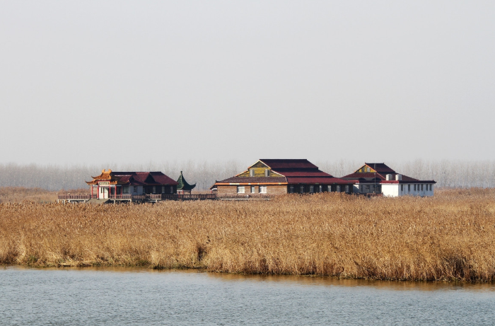 湖天一色,魅力撼人,建湖九龙口风景区