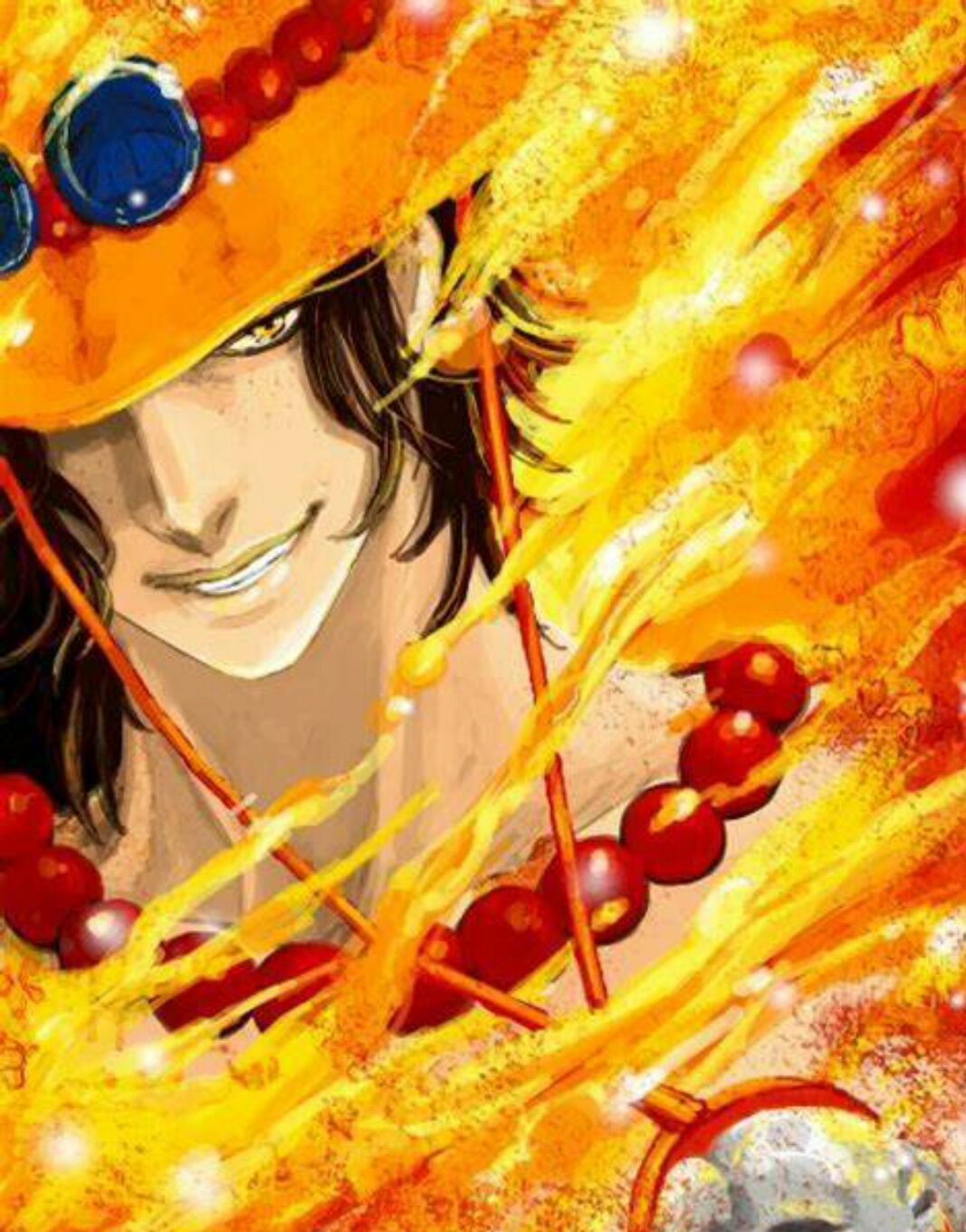 老爹,各位,还有路飞,一直以来对如此无可救药的我,对继承了魔鬼血统的