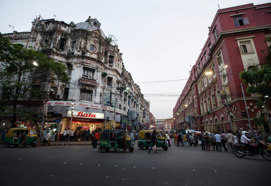 印度加尔各答的批发市场,部分商品是中国制造,是印度代购集聚地