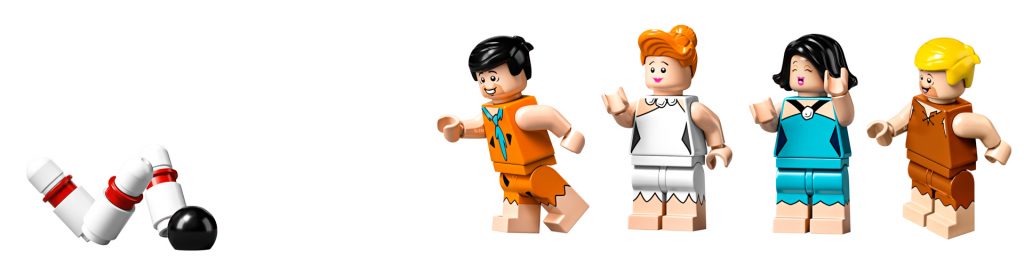 乐高2019新推出摩登原始人(聪明笨伯),可爱到爆哦!