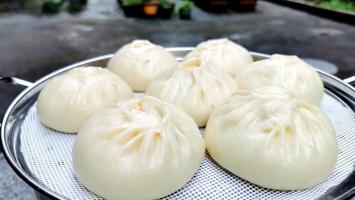 包子发面方法:不用提前发面,现做现吃,简单快速,松软不塌陷