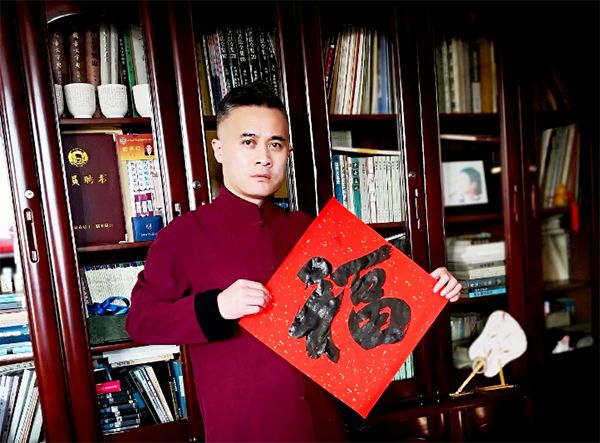 2019新春"大家写福 大家送福" 书法名家许义送"敬业福"