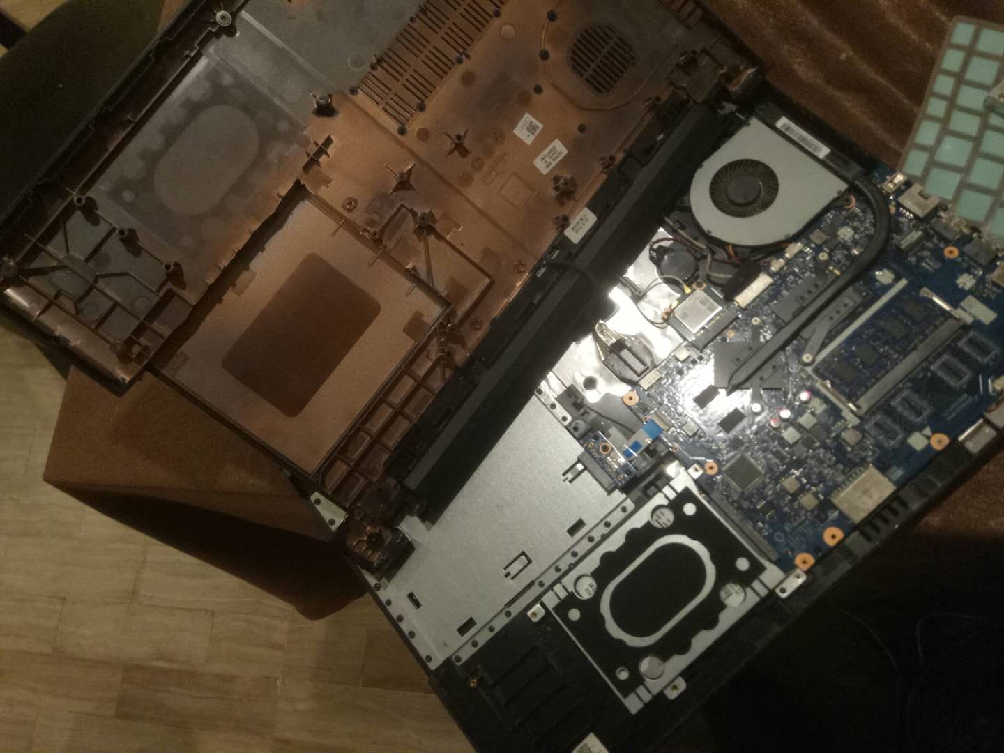 联想笔记本tianyi 100-151cd拆机教程