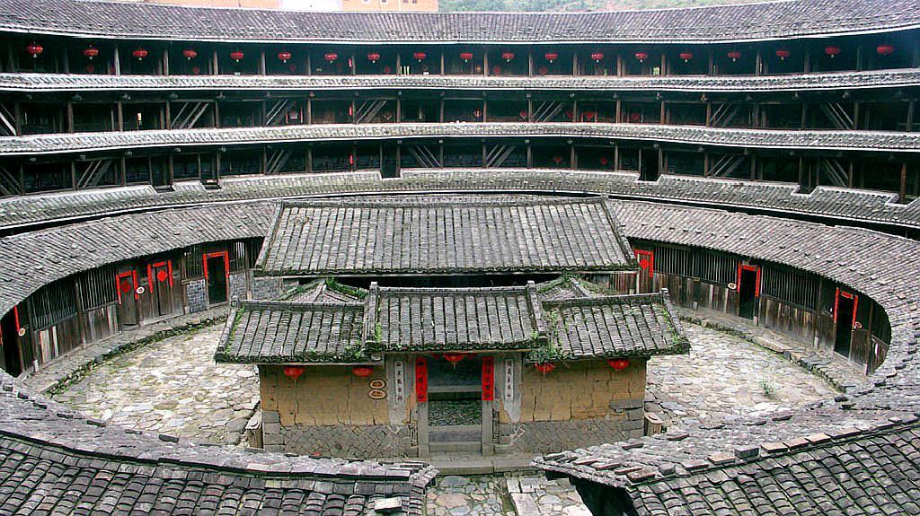 中国最别致的建筑-福建土楼