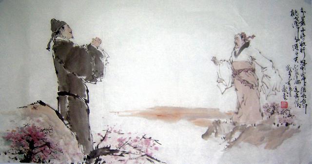 《赠汪伦》:十里桃花万家酒家,李白其实是被汪伦骗了