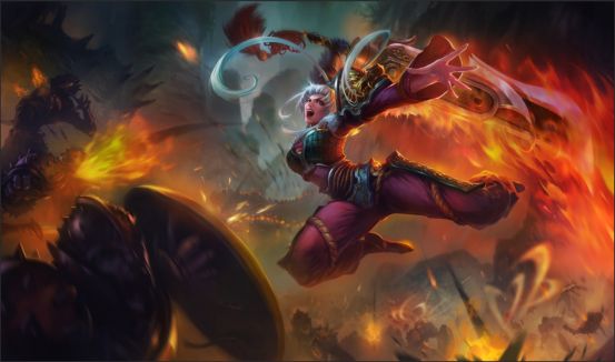 lol:9.5版本上分首选英雄,上单一姐锐雯,持续作战无人可敌
