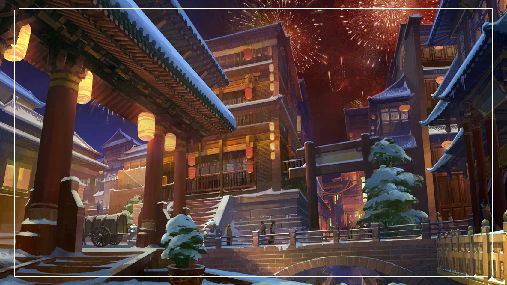 超清壁纸福利:中国风游戏场景概念效果图集赏析