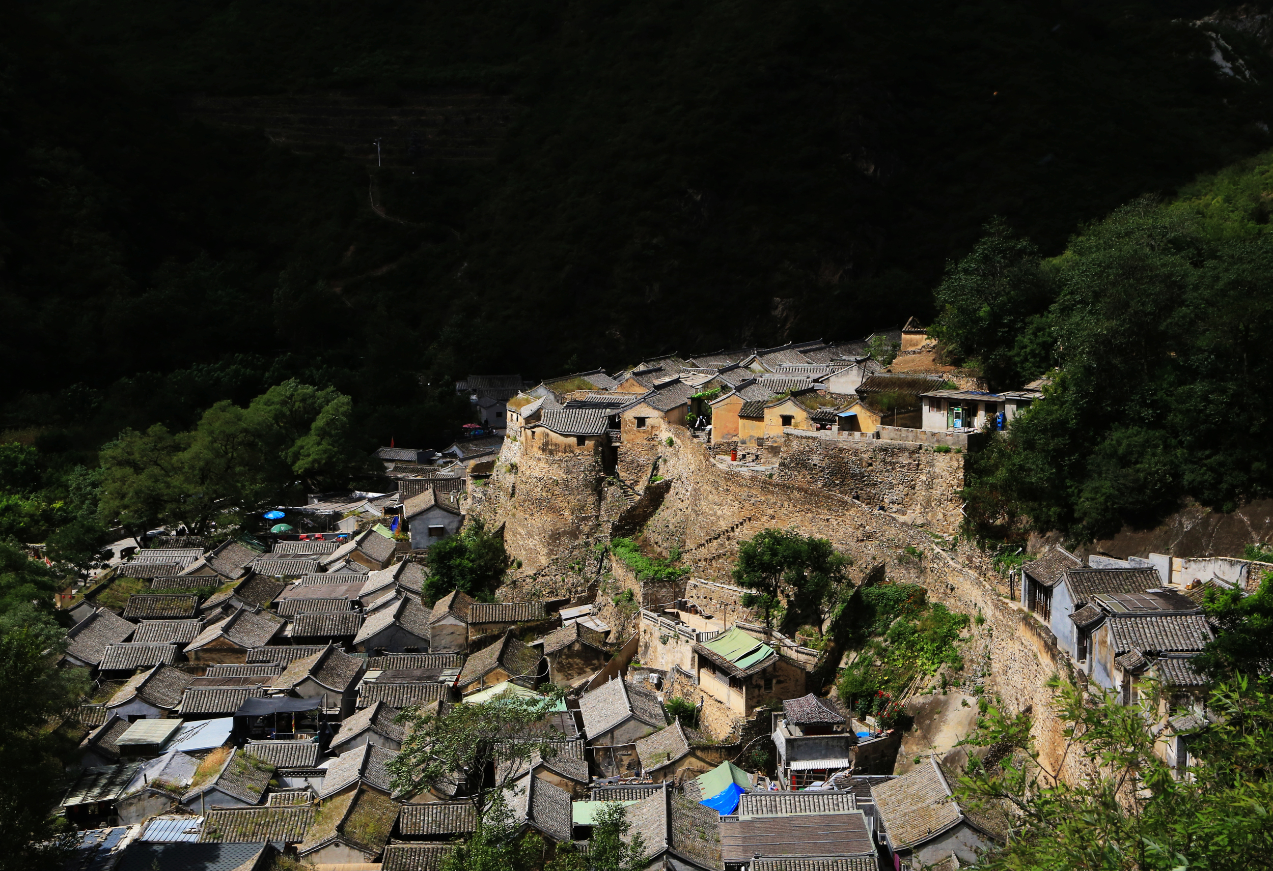 「秋游京西古村落」爨底下村的山地四合院(3)