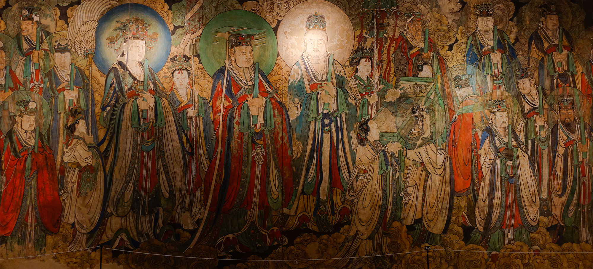 中华世纪坛展流失海外壁画,童年记忆中动画《九色鹿》的东方美学