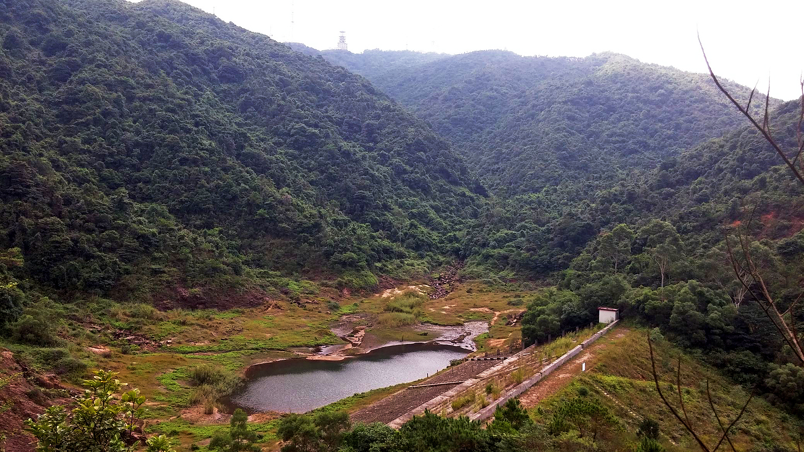 广东中山秘境水潭休闲放松,五桂山负氧离子洗肺,还可以溯溪登山