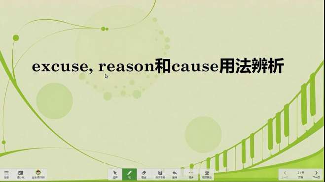 [图]excuse, reason和cause这三个理由哪个才是需要解释的理由呢