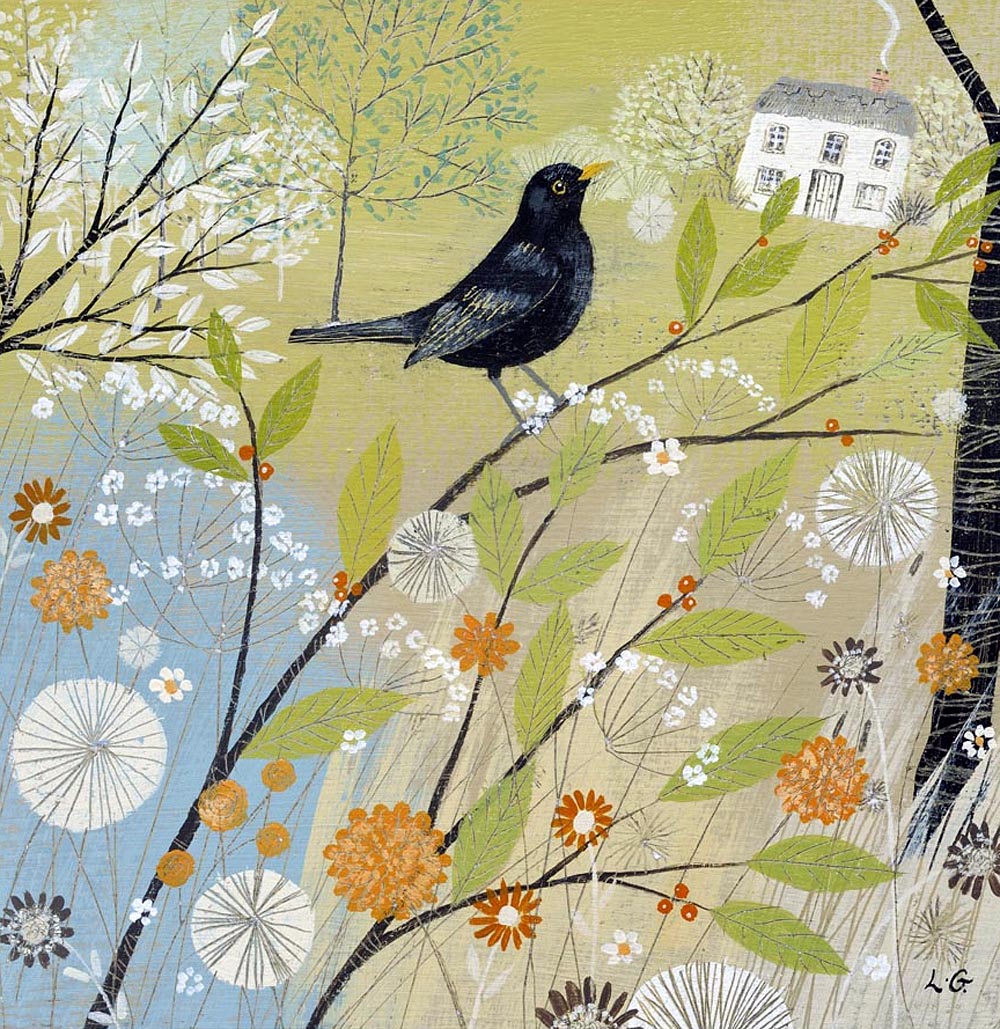 插画:英格兰女插画师lucy grossmith的小清新田园风格作品(一)