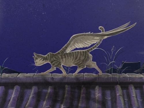 这种长着翅膀的猫被人们叫做天使猫,新的物种还是另有原因