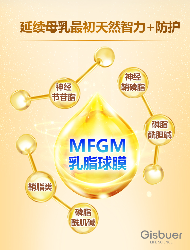 配方奶粉中的"黄金"乳脂球膜和人体所需要的vc维生素.