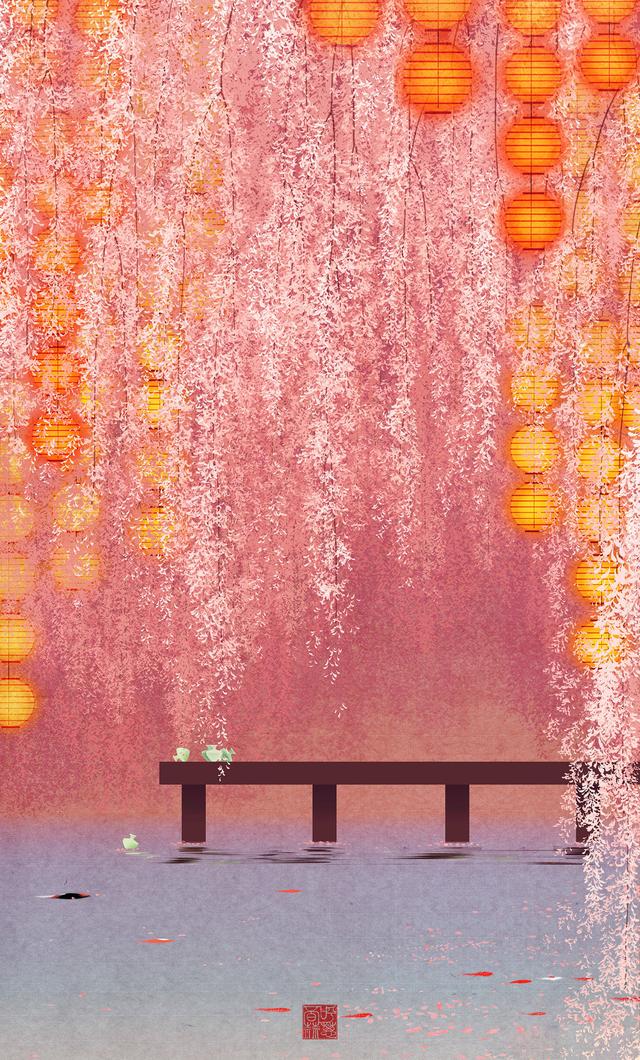 呼葱觅蒜精美插画作品