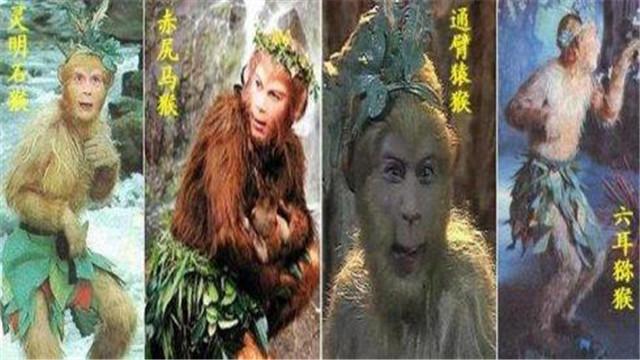 上古四大神猴,分别获得四大神器,孙悟空和金箍棒垫底!