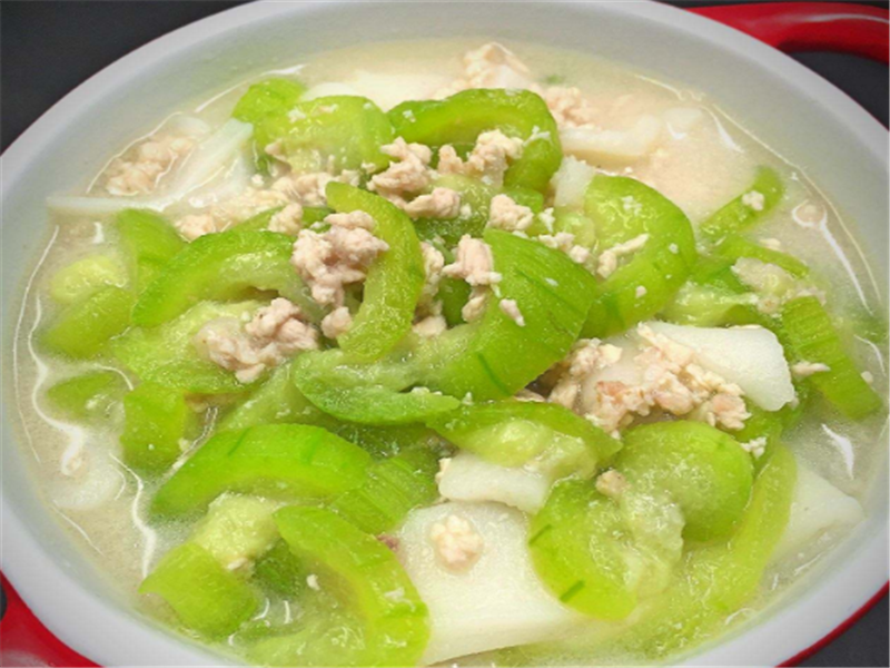 肉末丝瓜,注意好这些,就一定会很美味