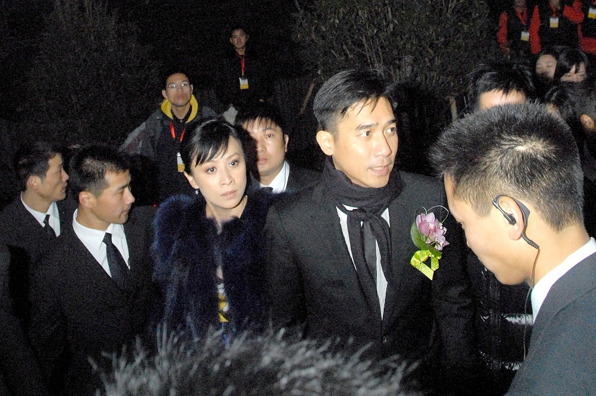 2008年,刘嘉玲梁朝伟在不丹举行婚礼,夫妻约定不生小孩.