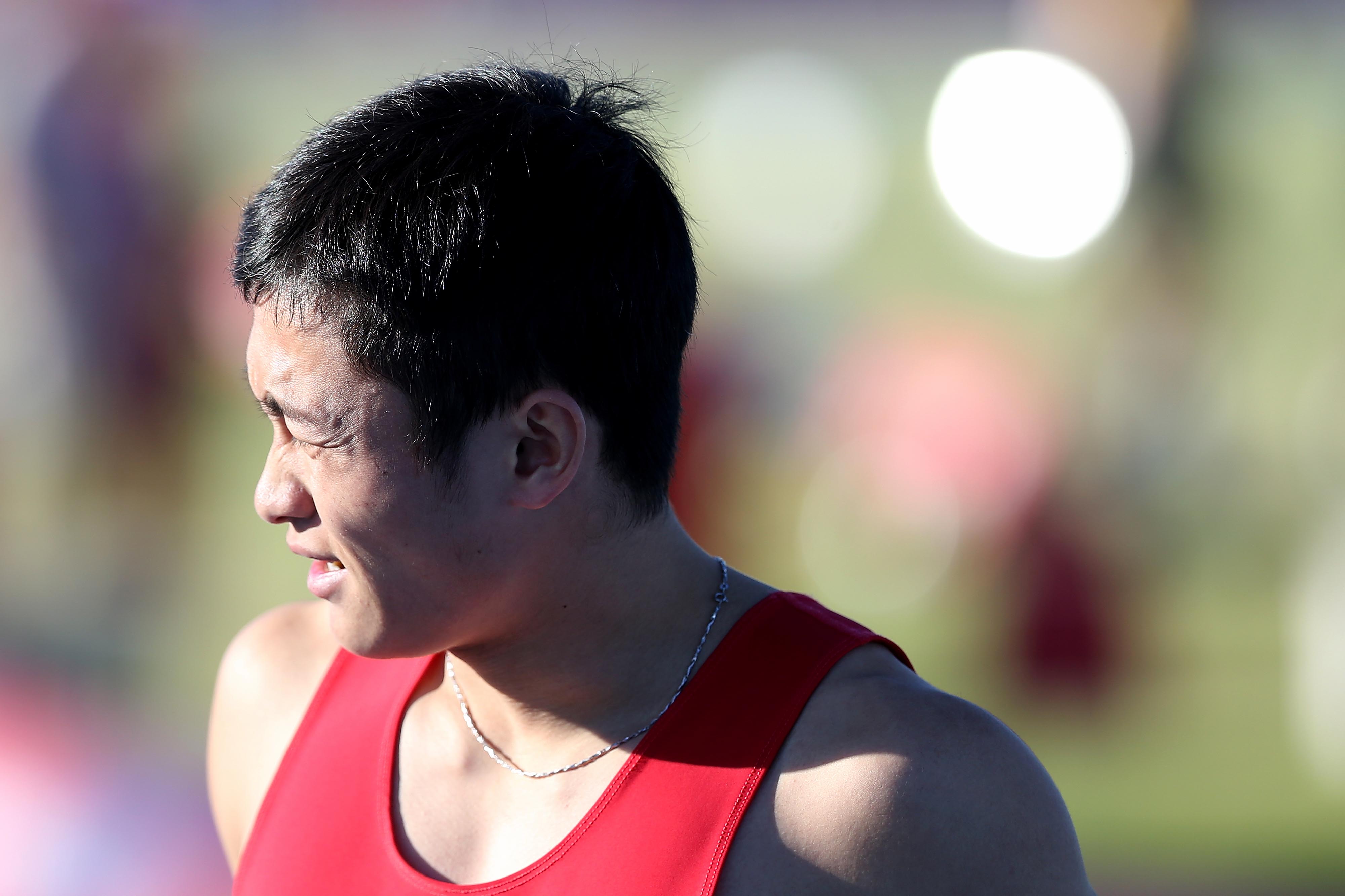 田径——男子100米:中国选手何宇鸿名列总成绩第十八(2)