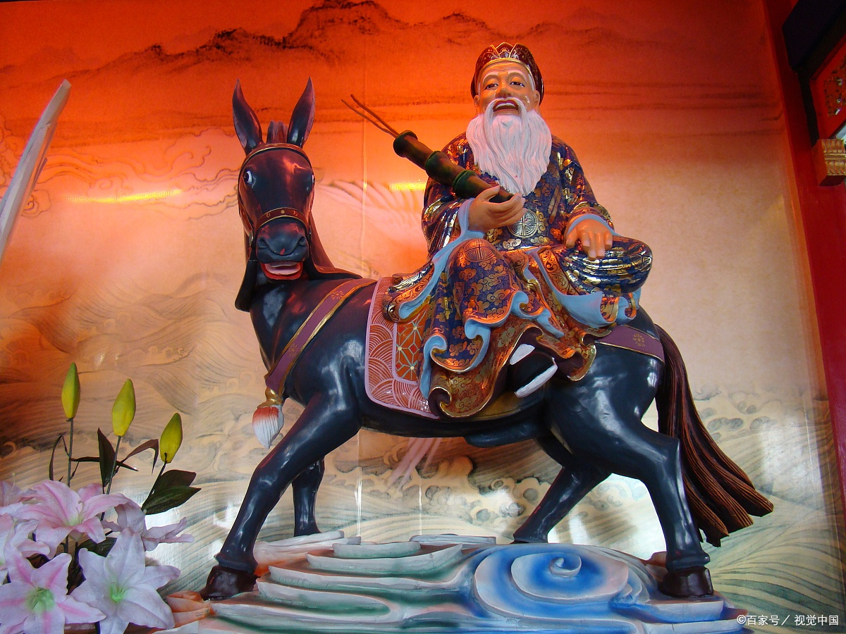 中国传统文化之大仙张果老正版解读倒骑驴